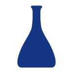 Applied Science blue icon: Lab beaker