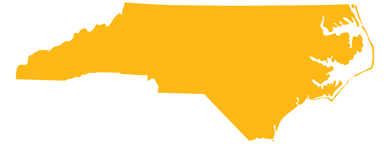 North Carolina State Outline