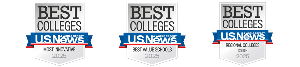 How JWU Ranks: Badges of Best Colleges 2020-2021 from U.S. News & World Report, The WSJ, and Money’s Best Colleges