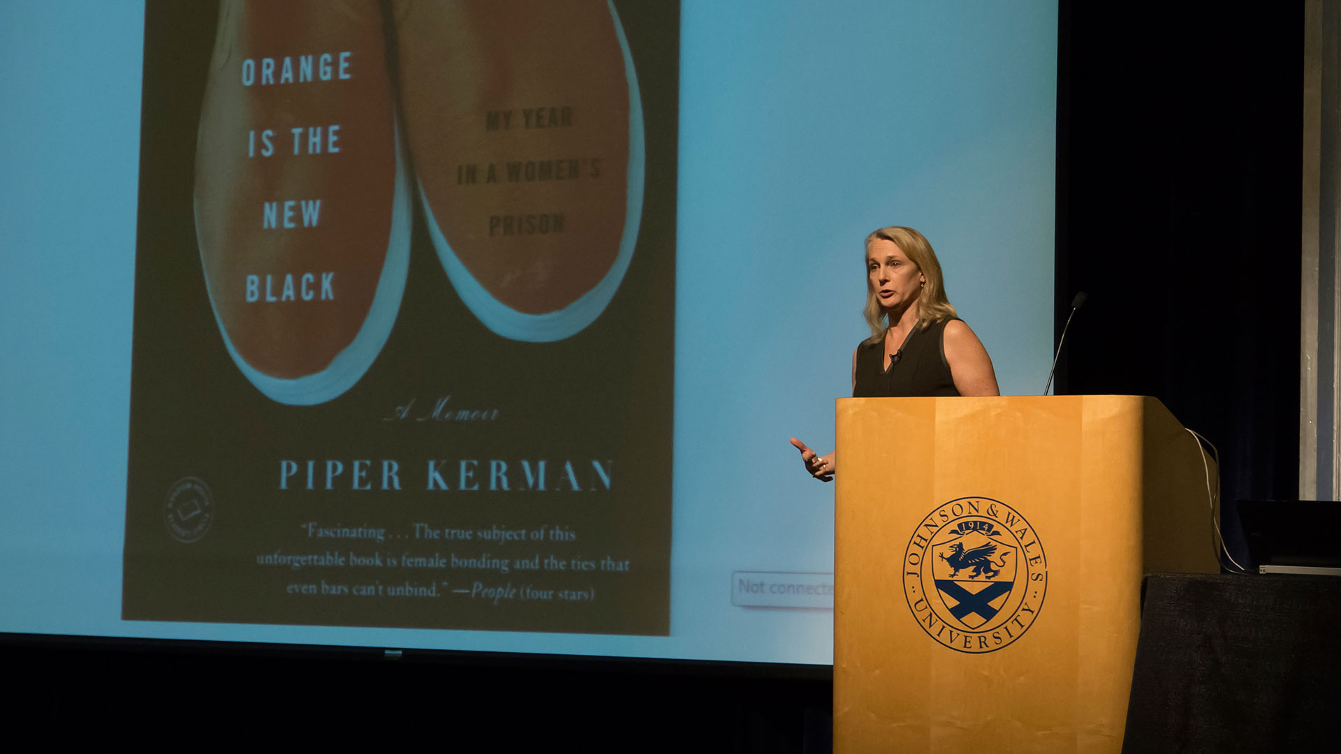 Piper Kerman visits JWU