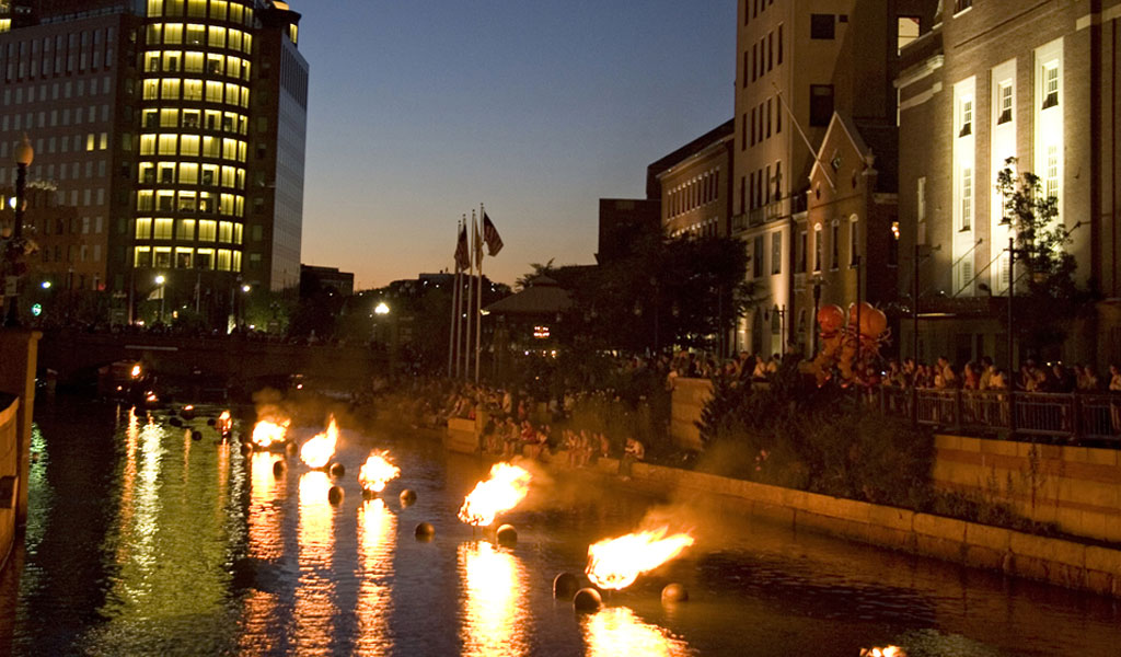 Visit Providence: Waterfire