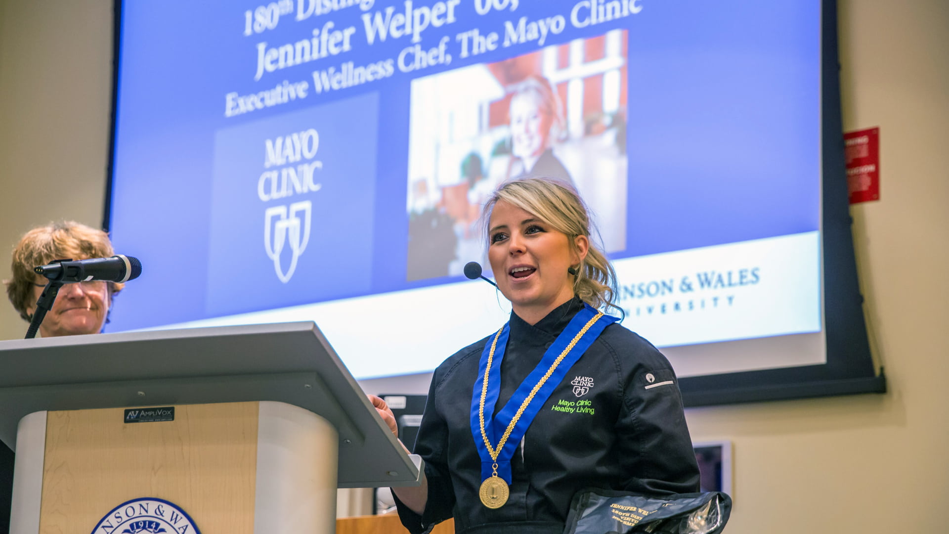 Jen Welper '06 of the Mayo Clinic