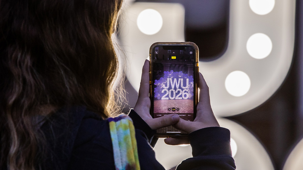 Financial services at JWU assisting a student