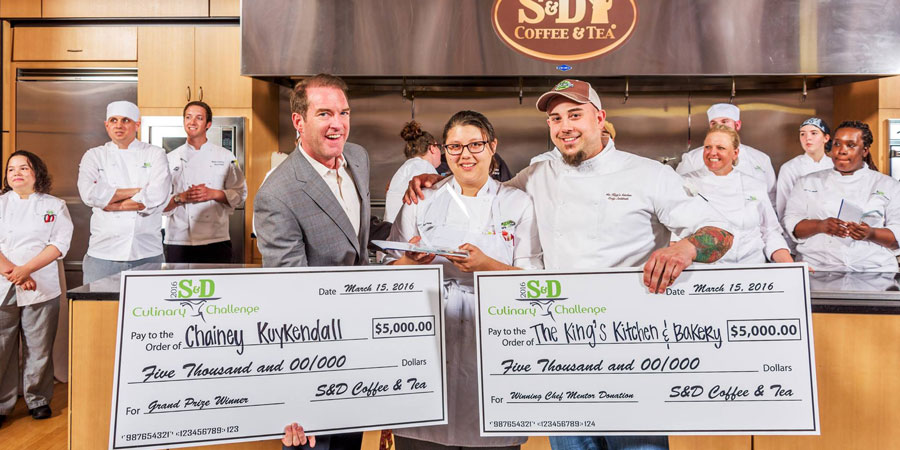The S&D Culinary Challenge announces its grand prize winner, JWU Charlotte student Chainey Kuykendall