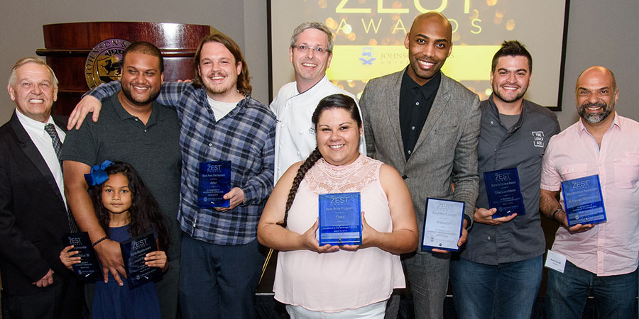 2016 JWU ZEST Award winners at JWU North Miami