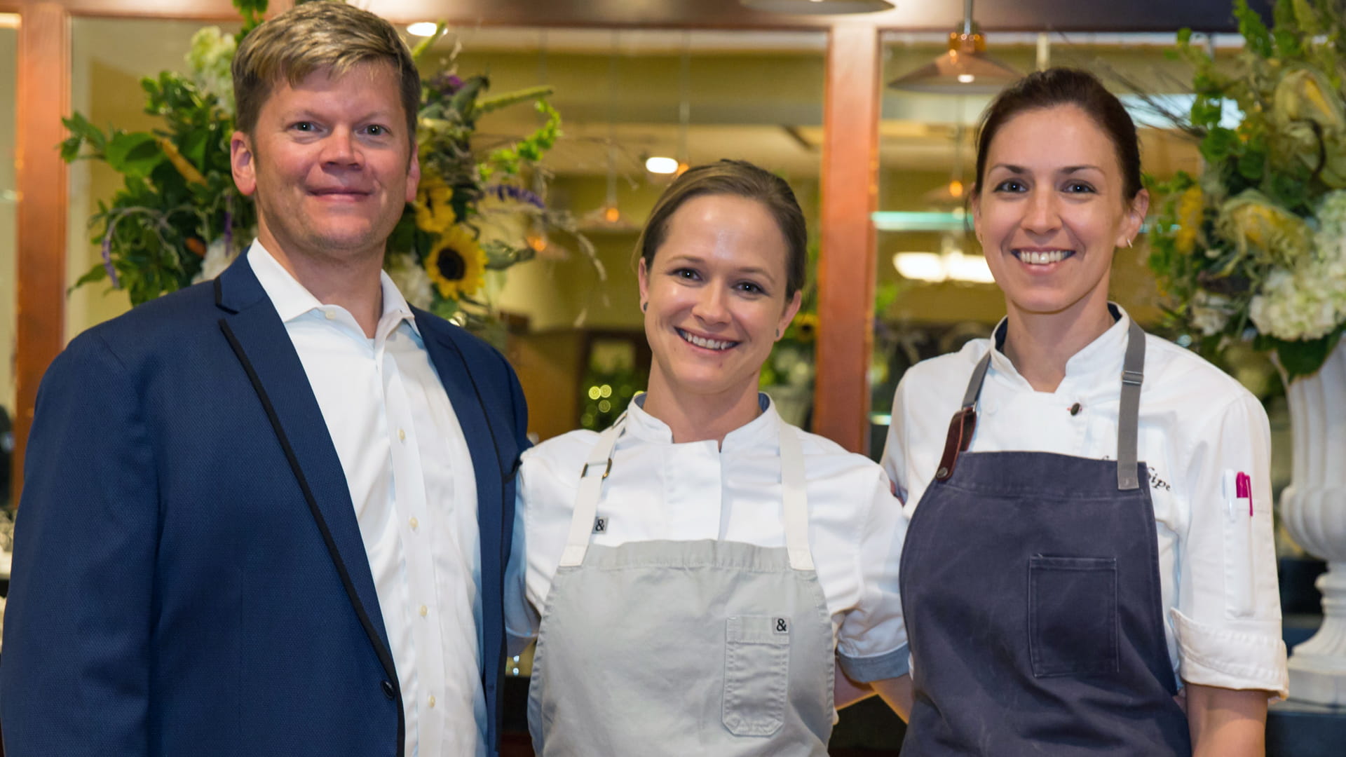 Tim Eagan '93, Lindsay Autry '04 and Sarah Sipe '01 of The Regional