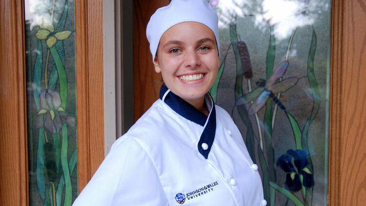 JWU Providence Culinary Student Juliet Faas