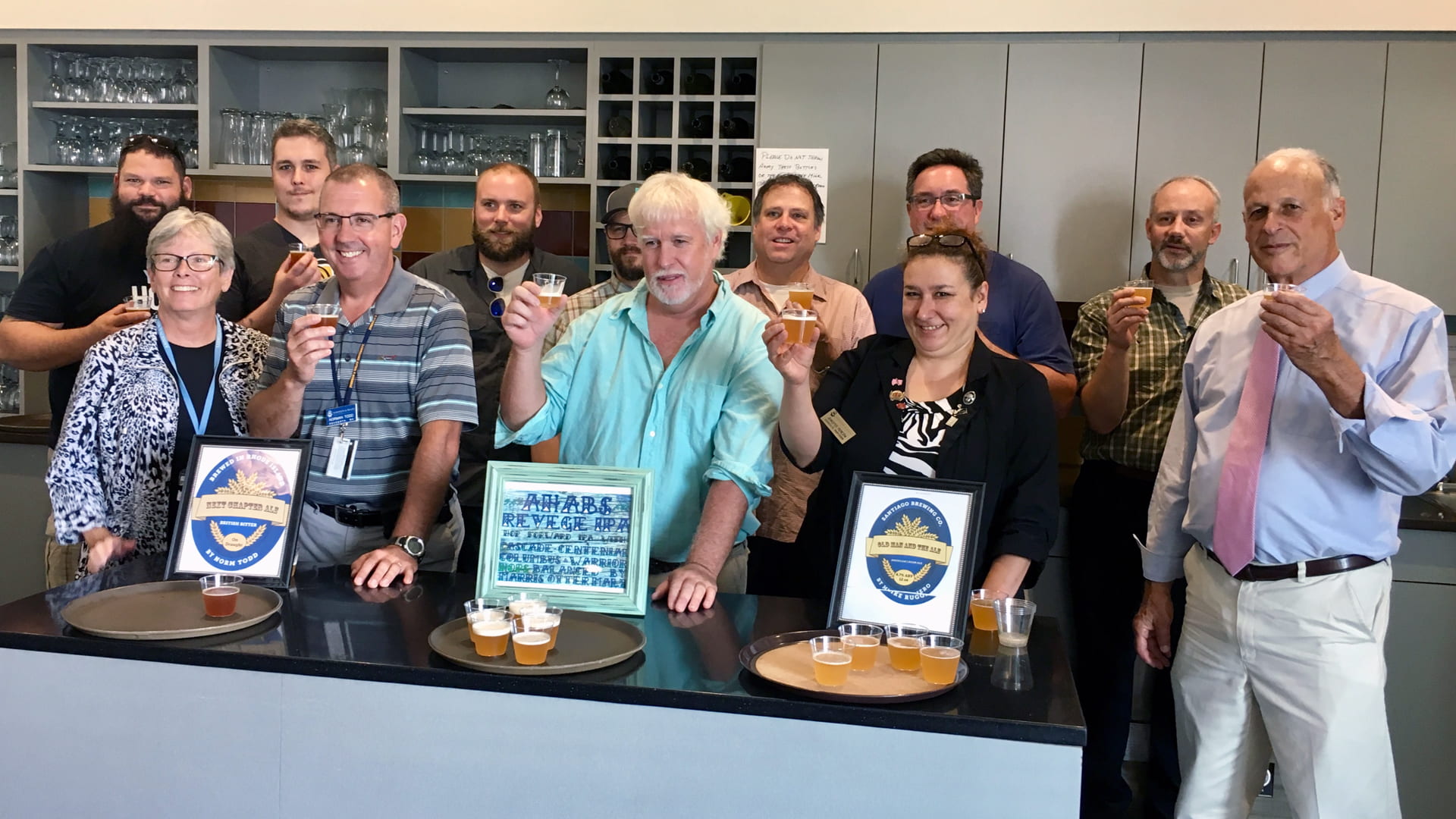 JWU Providence’s latest cohort of craft beer pros raises a toast.
