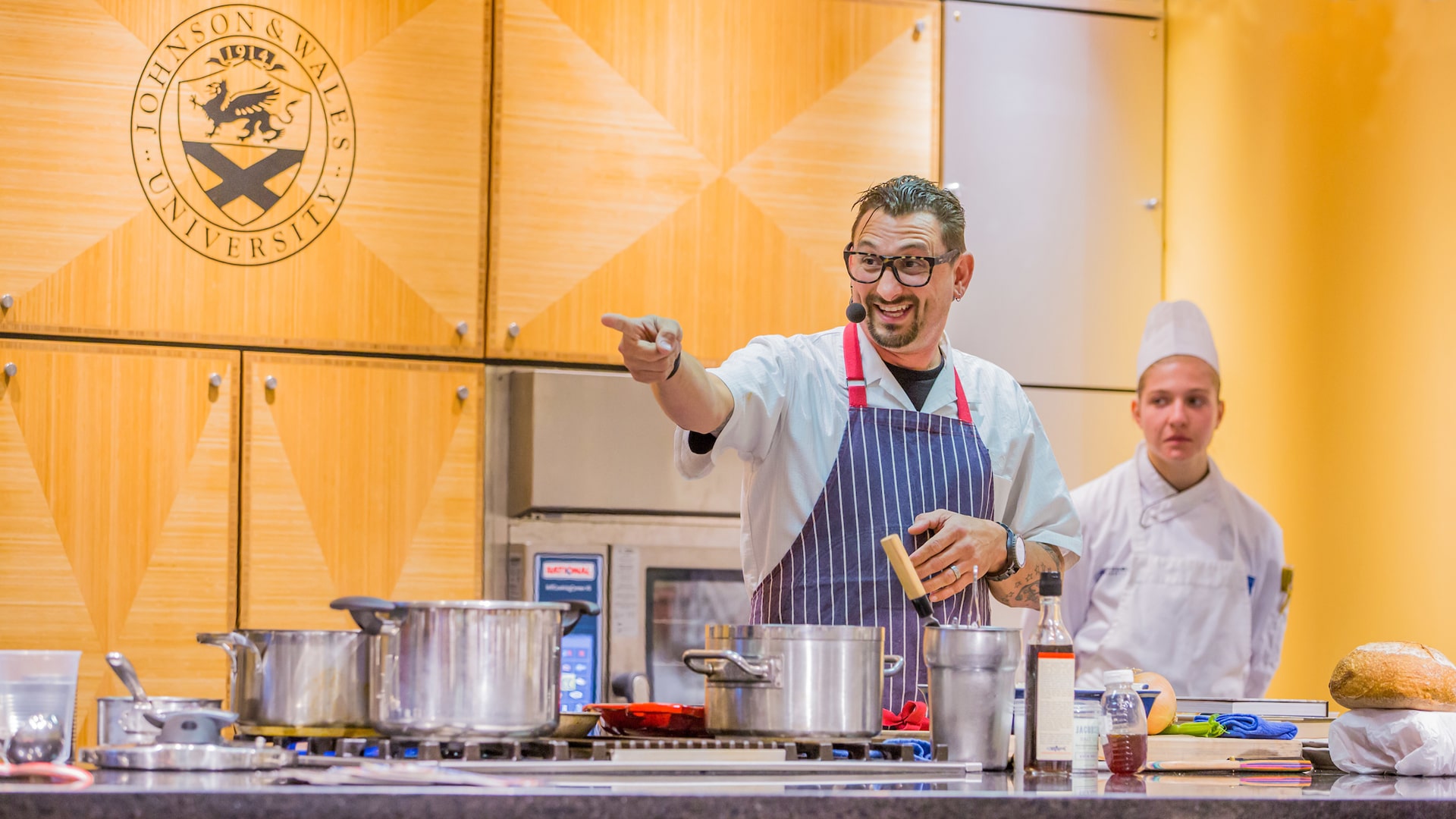 Chef Chris Cosentino at JWU Providence