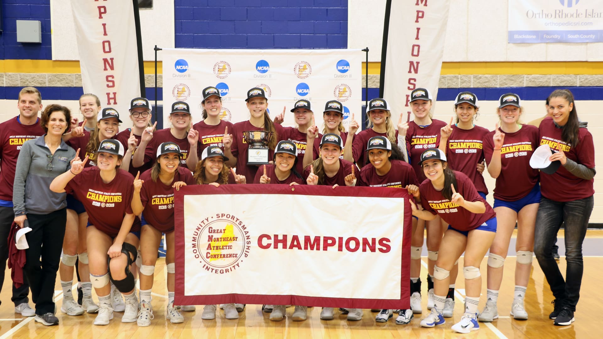 2018 GNAC Champions, JWU Providence Women’s Volleyball