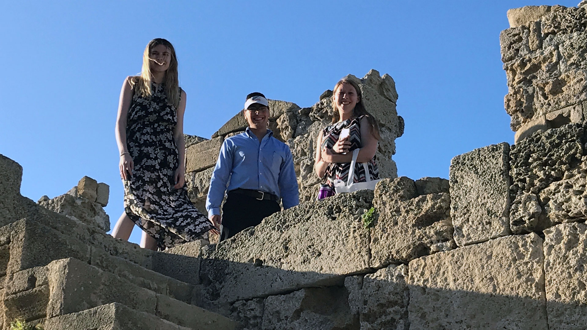 Students exploring the Medieval City in Rhodes