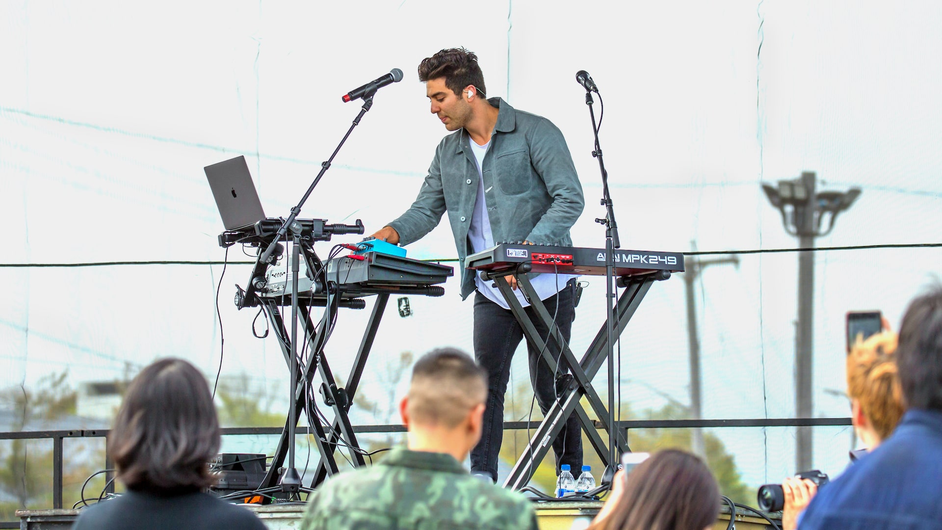 Ayokay performs at Wildcat Wahoo, JWU’s annual end-of-year party.