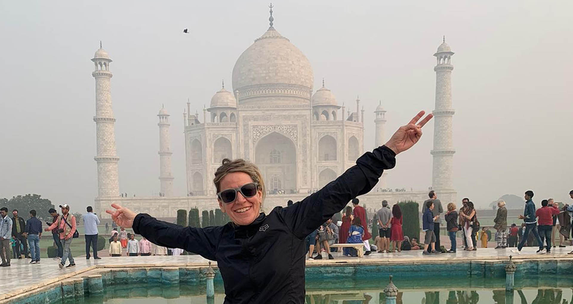 Tiffany Rhodes in India