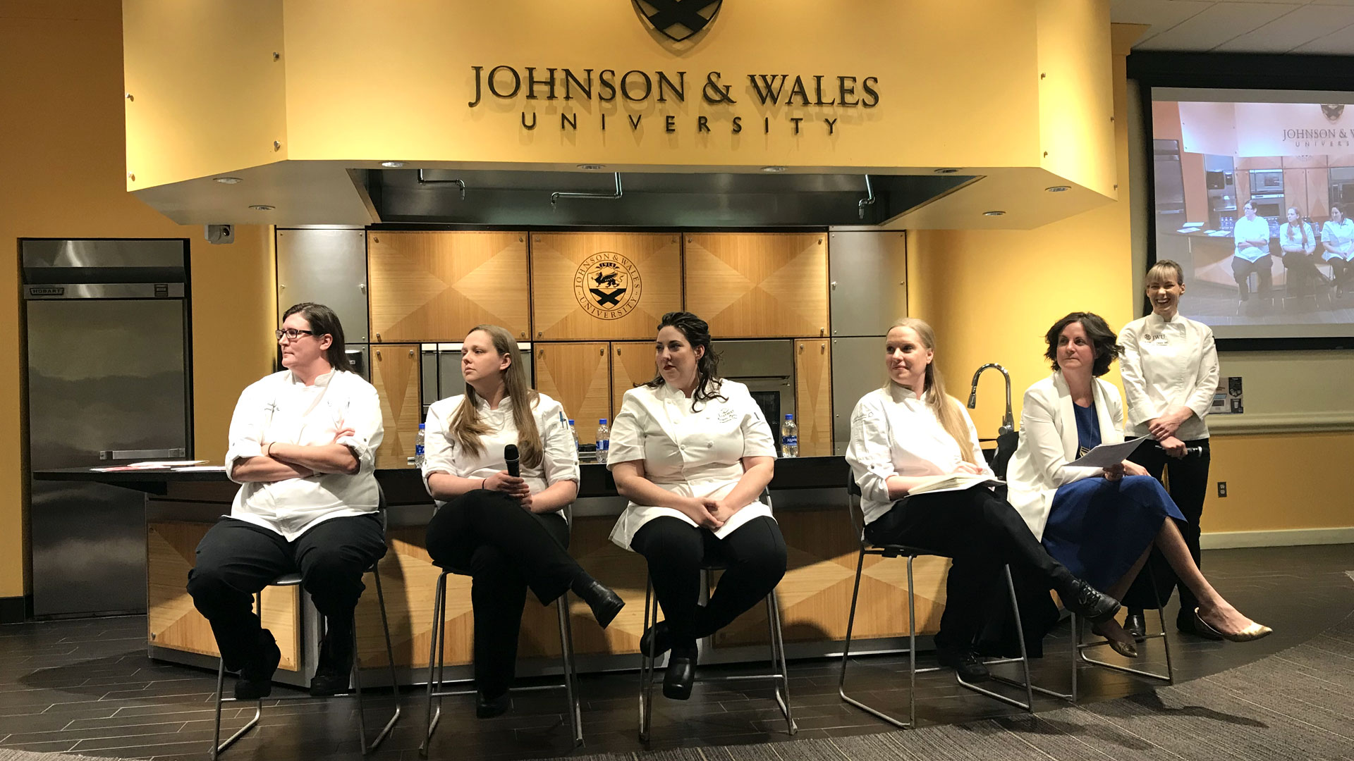 Compass Day Women in Culinary Panel at JWU