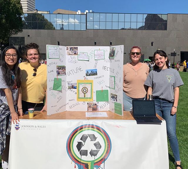 JWU SASS at the Involvement Fair.