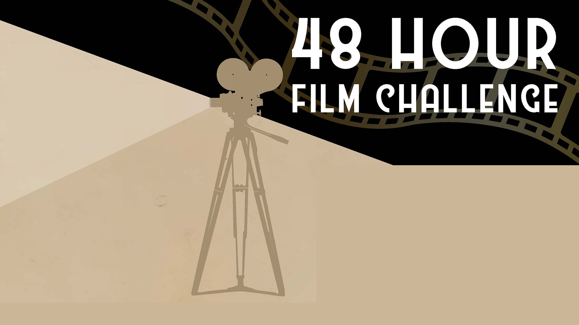 A graphic that reads 48 Hour Film Challenge