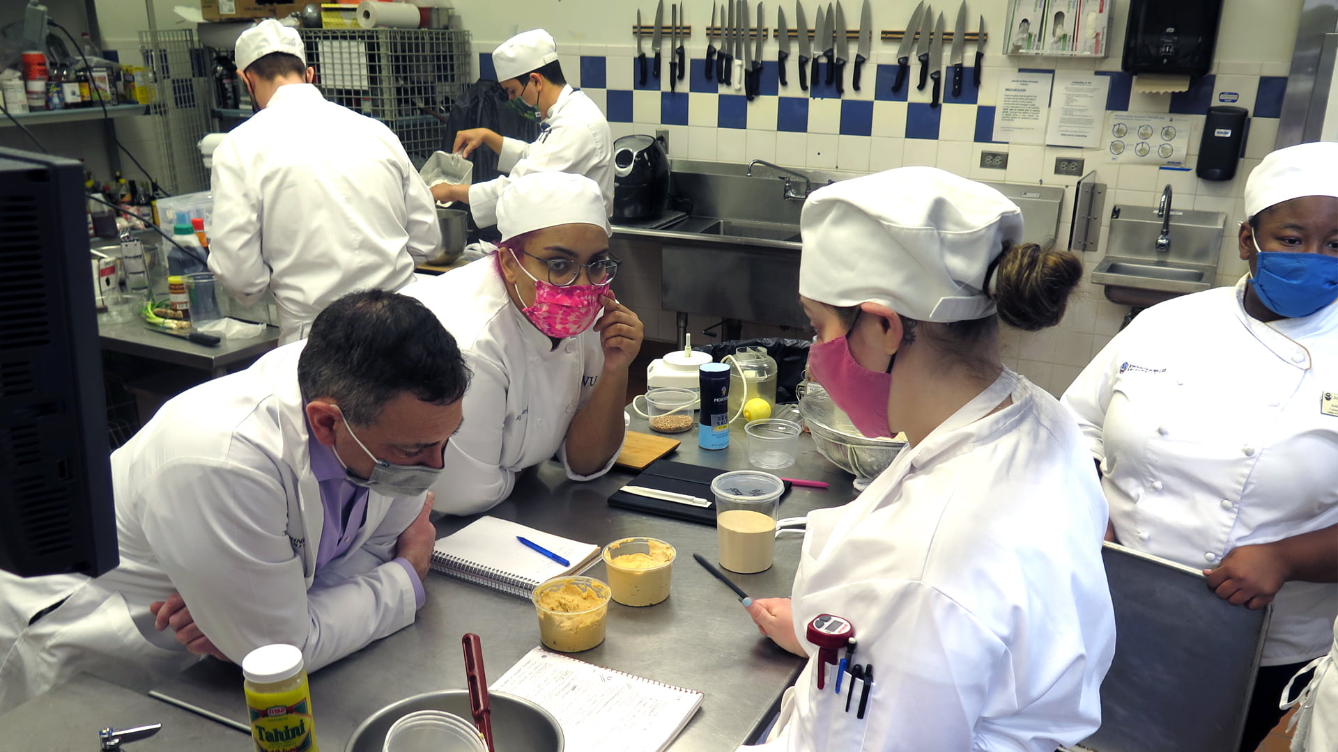 JWU Charlotte Applied Food Science students working on the Acme Smoked Fish challenge.