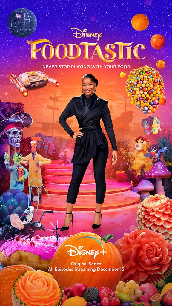 Promotional image for the Disney+ show, “Foodtastic”