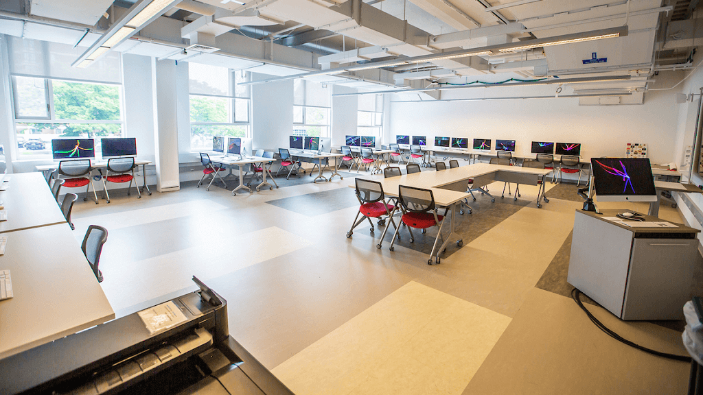 JWU's college of engineering lab