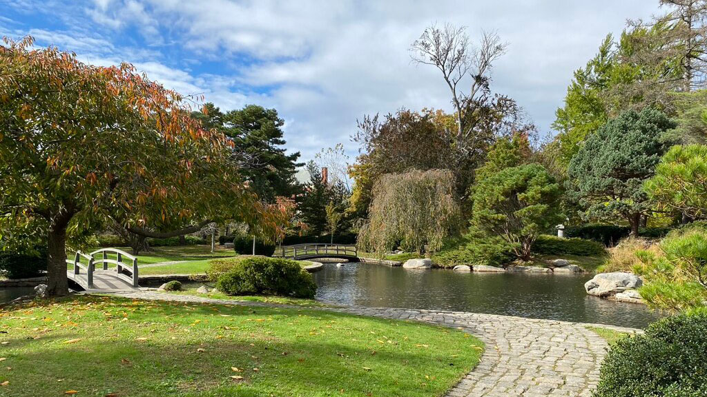 Japanese garden in Roger Williams Park