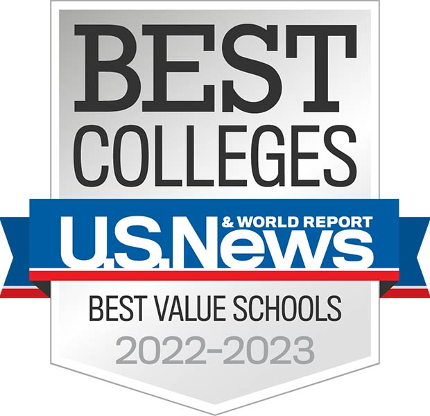 U.S. News Best Value School badge for 2022-2023