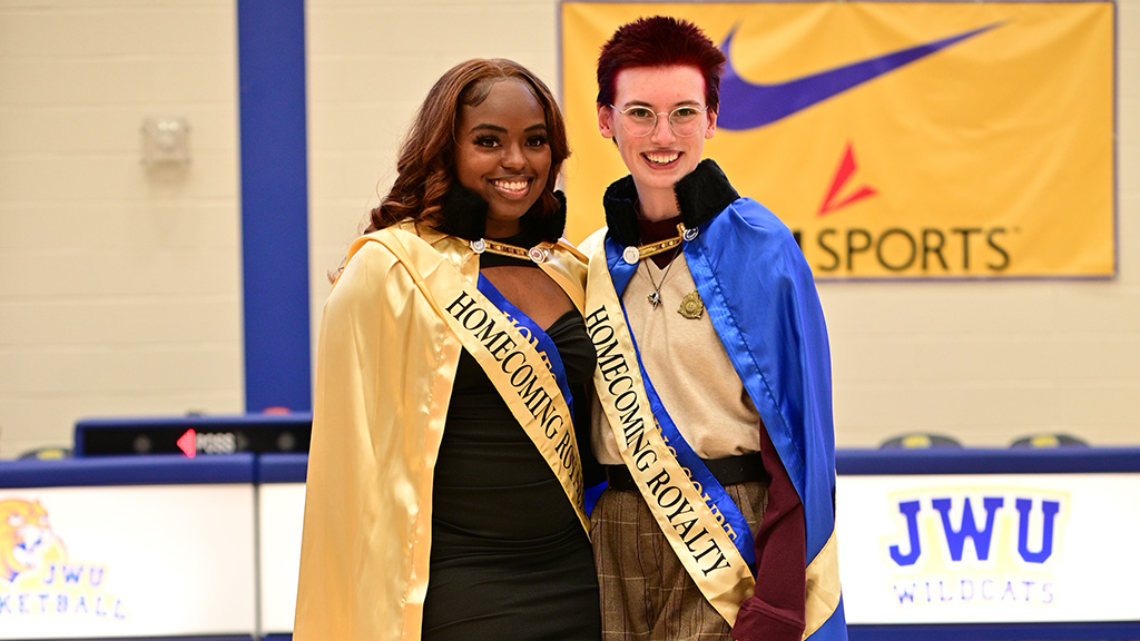 The JWU Charlotte Homecoming Royalty winners