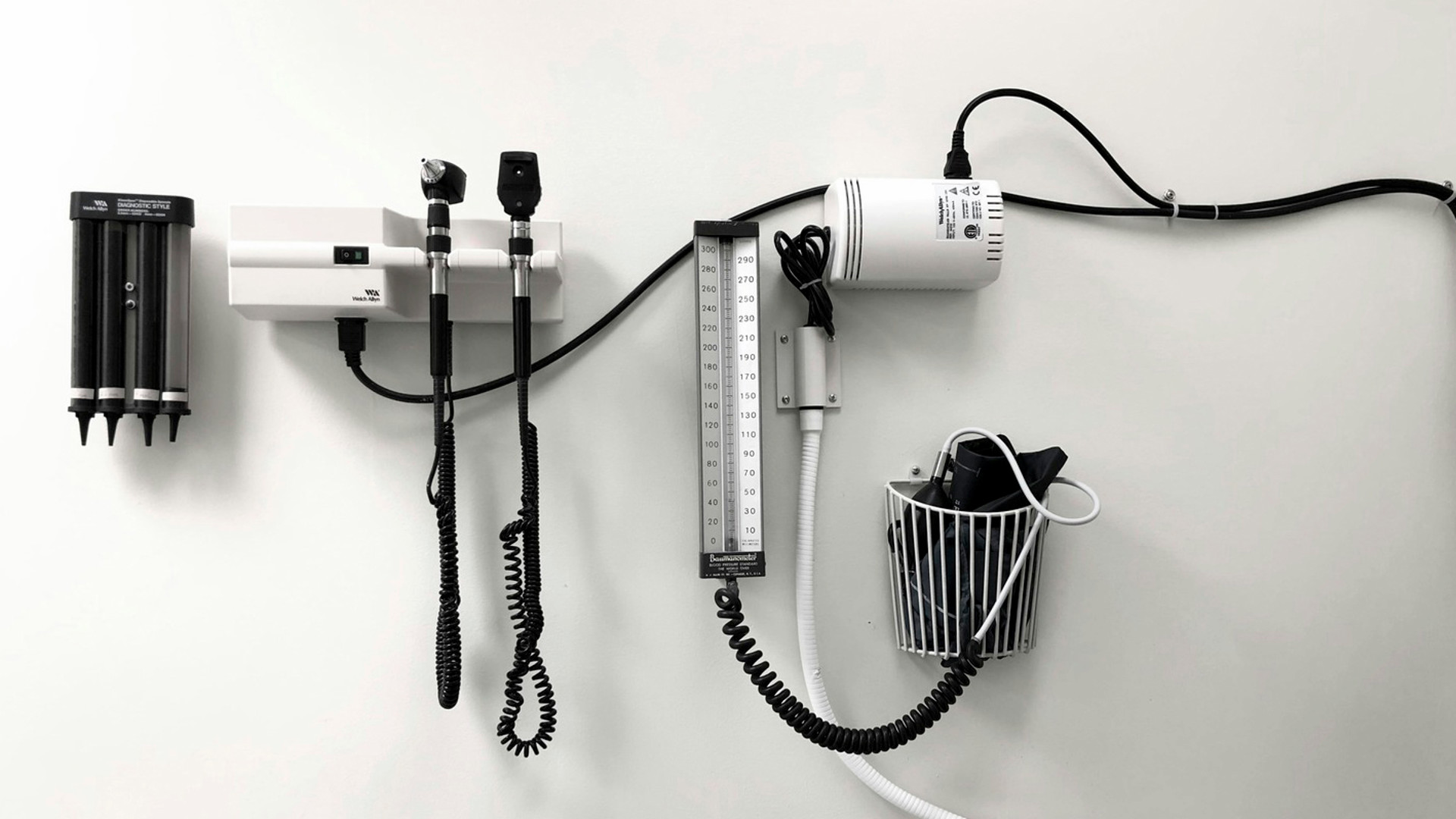 Health Equipment Hanging on a wall