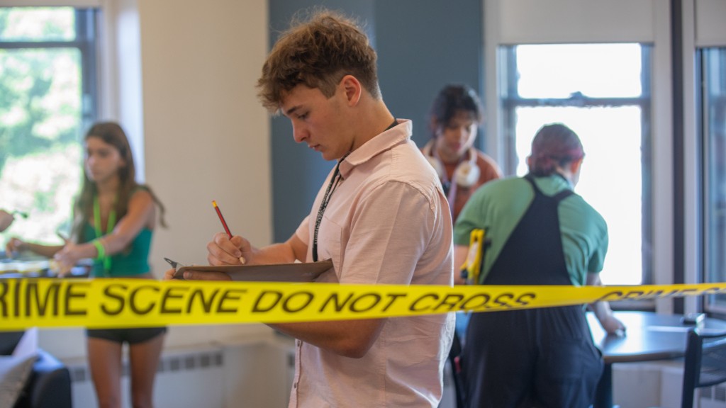 Criminal Justice CX students participating in classroom