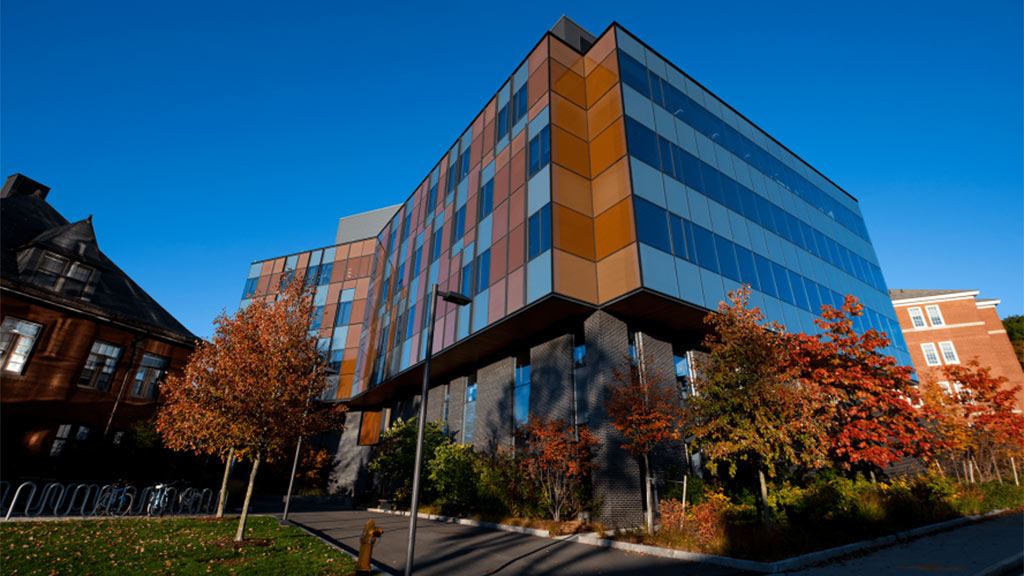 photo of the exterior of the TUCCA at Tufts University