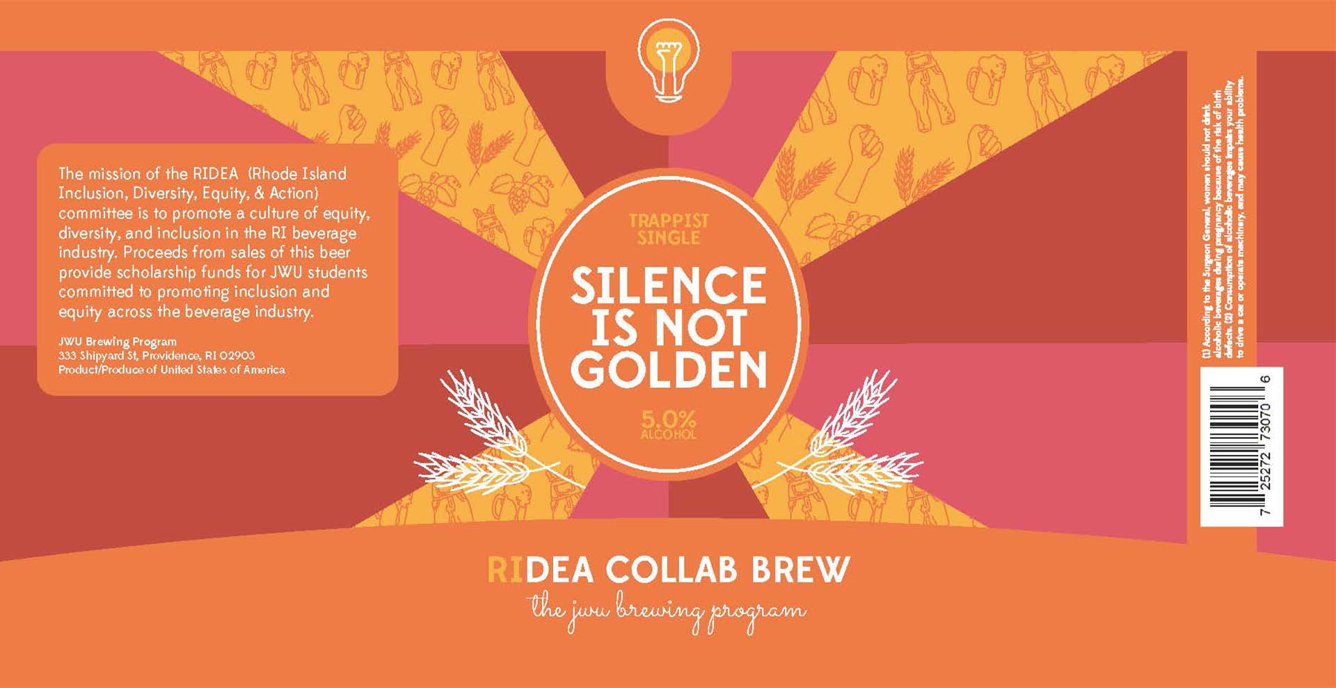 RIDEA Craft Brew Collaborative Label designed by