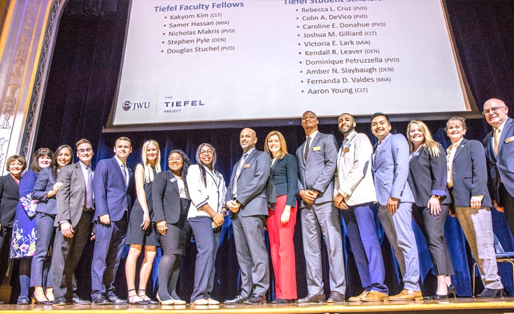 Tiefel Group shot at Schneider