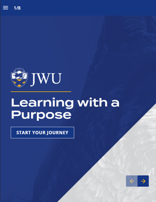 Front cover of the digital viewbook