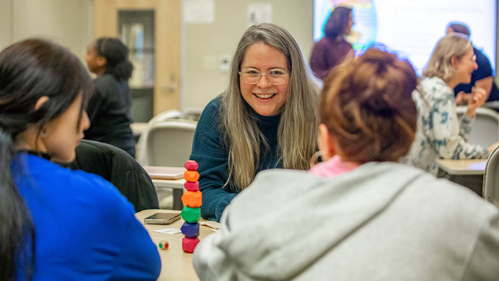 Graduate Students in the MS Clinical Mental Health Counseling program. Photo: Scott Bowers 2025.