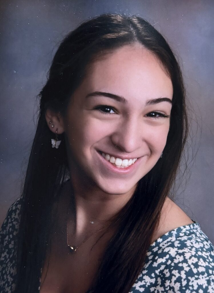Portrait of Lilly Oliveira, Class of 2025, CSRIC Managing Research Fellow, Health Equity Club President