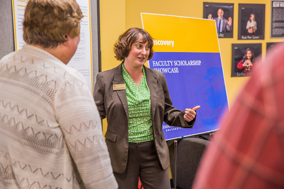 Providence Faculty Scholarship Showcase event. 2017.photo: Mike Cohea