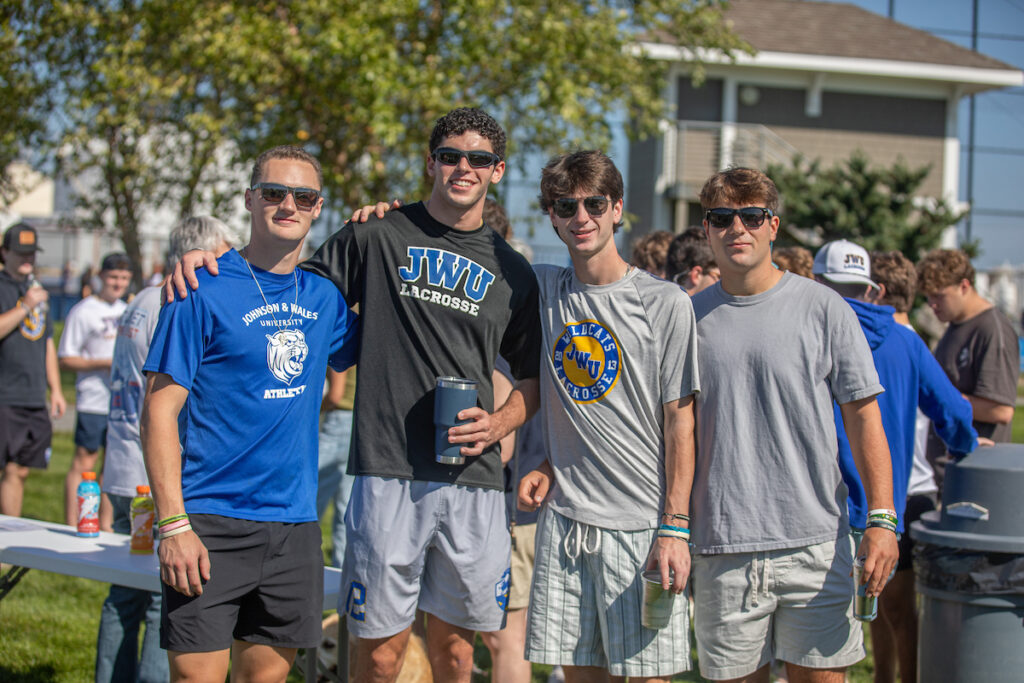 Mens Lacrosse during homecoming