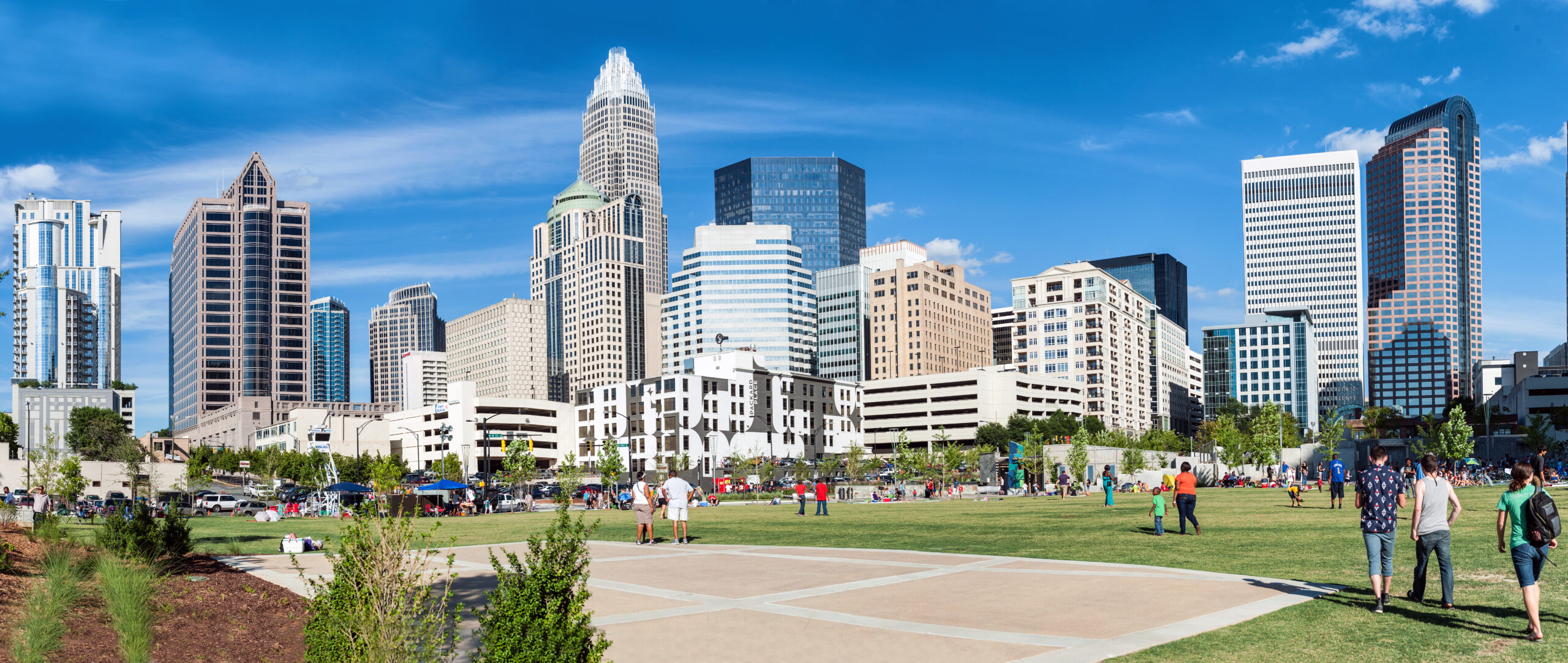 Downtown Charlotte daytime
