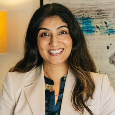Headshot of Akanksha Aga.