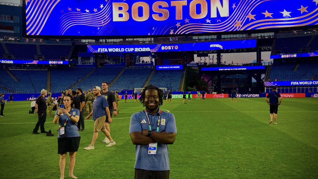 Soh Kone at Gillette Stadium in Boston during FIFA World Cup 2026