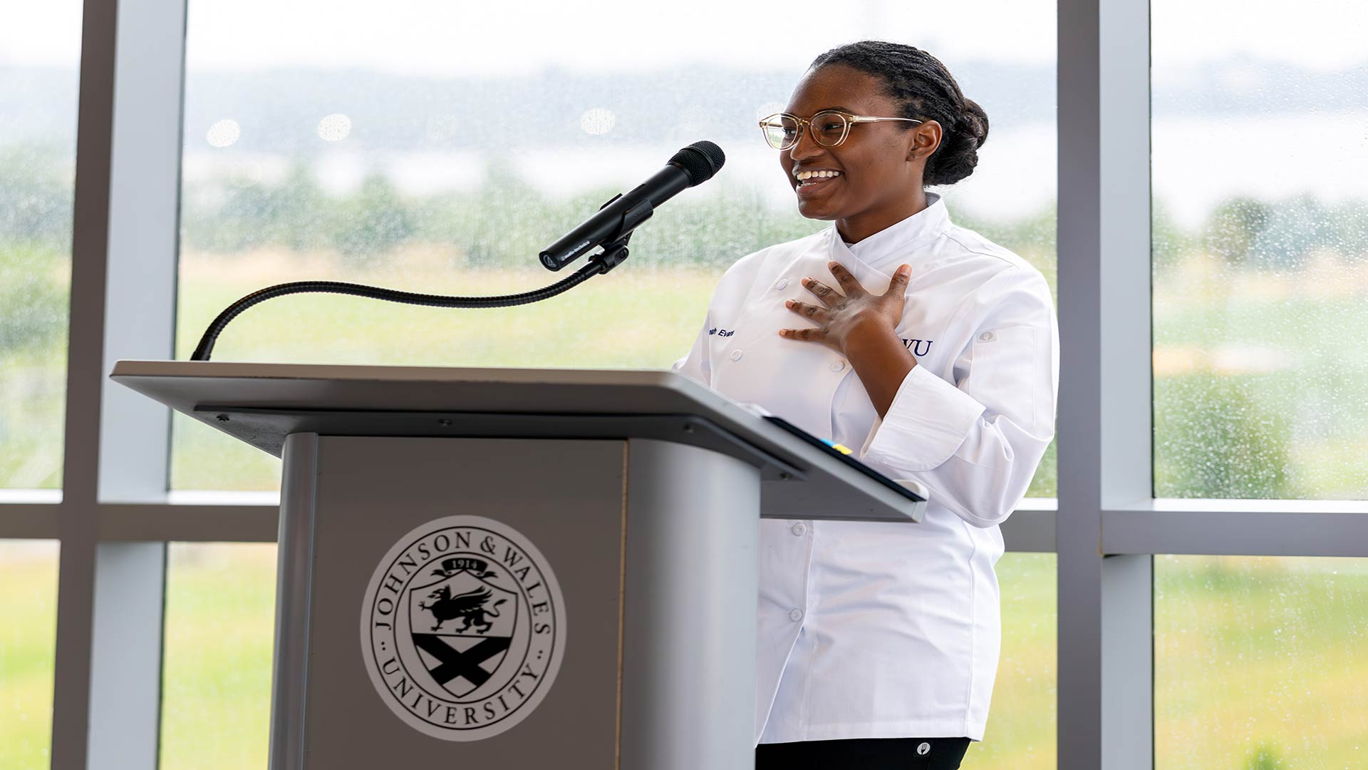 Johannah Evans Brings Passion to Scholarship Event