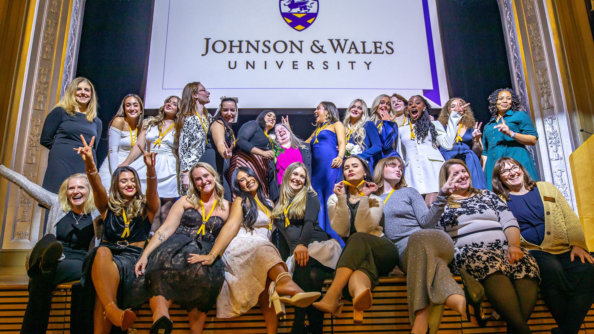 Group shot of the Nursing Class of 2024