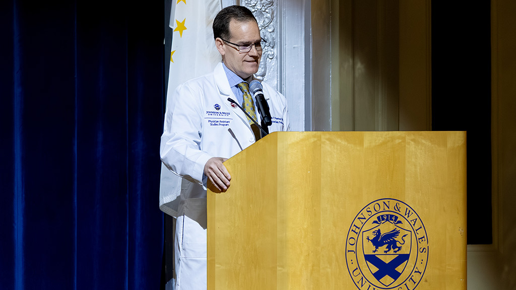 Physician Assistant Studies Director Thomas Meehan, Ph.D., PA-C