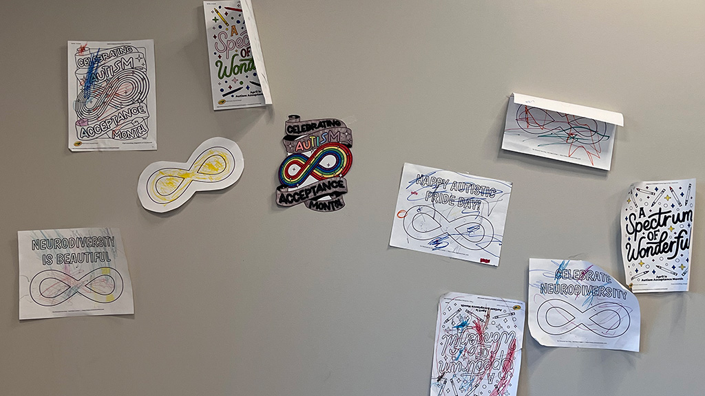 Artwork on a wall