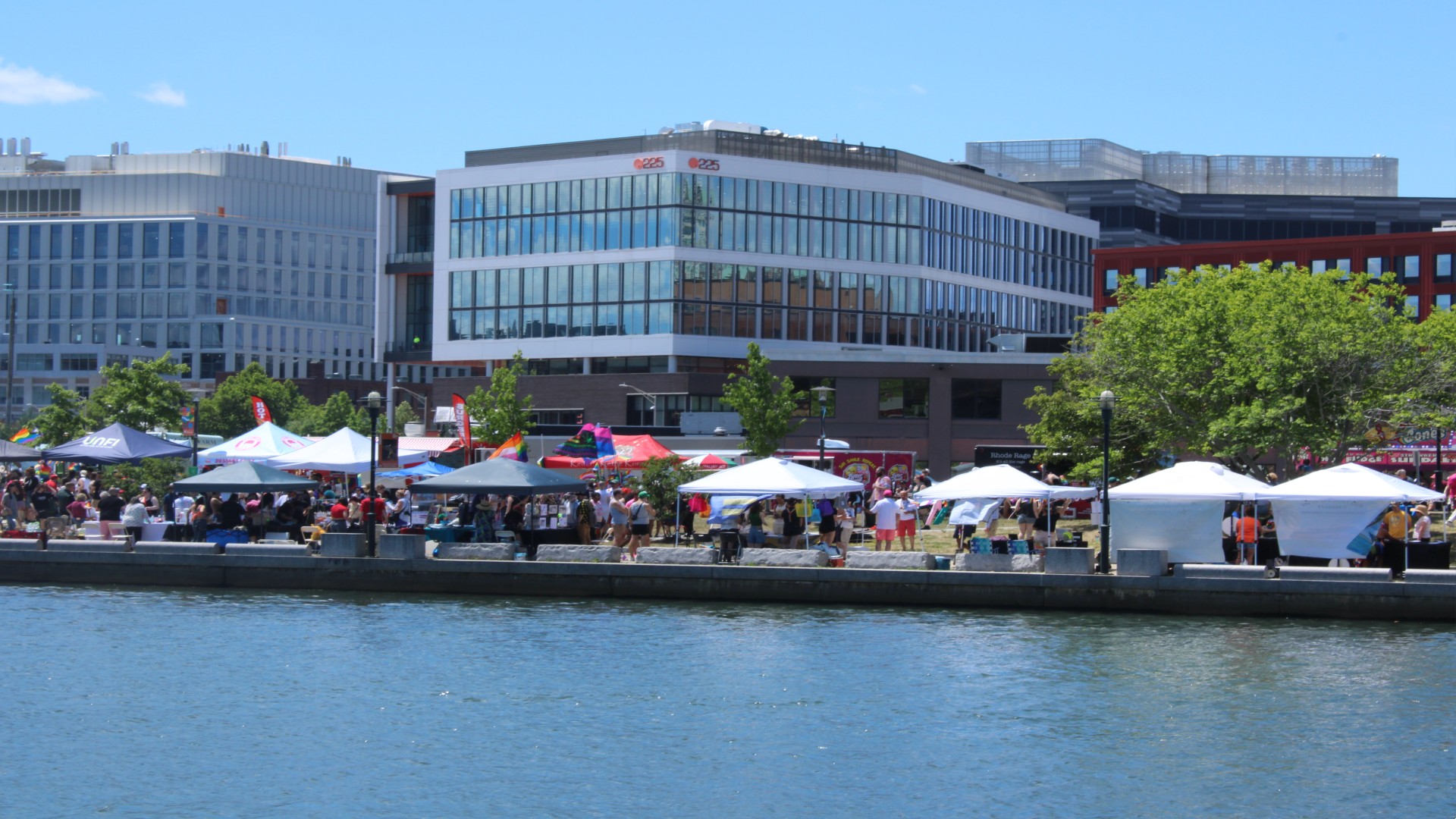 PVD pridefest from across the river