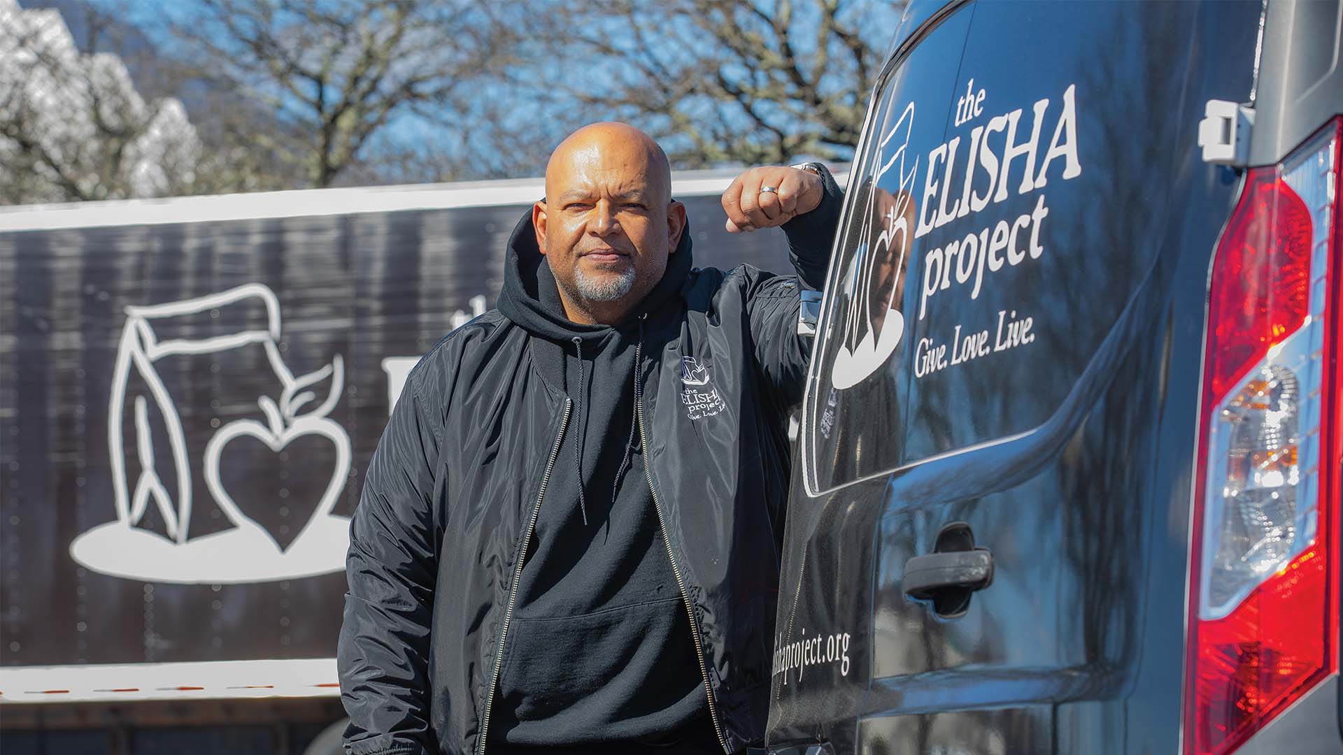 George Ortiz Jr. u201923, founder of the Elisha Project.